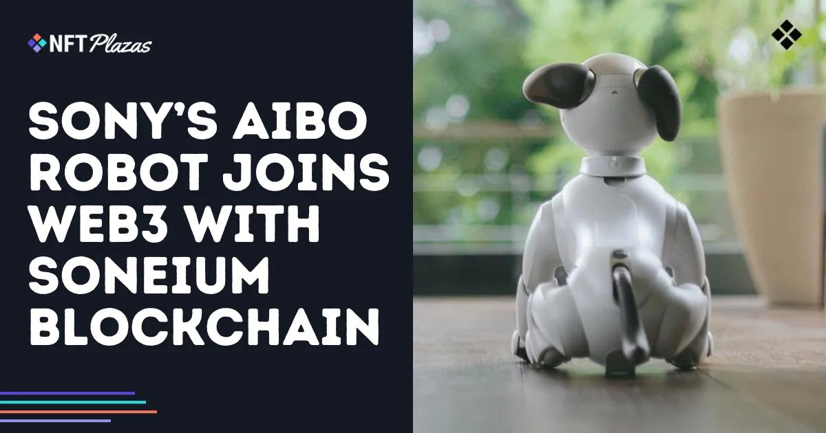 AIBO Entertainment Robot Joins Soneium blockchain in Web3